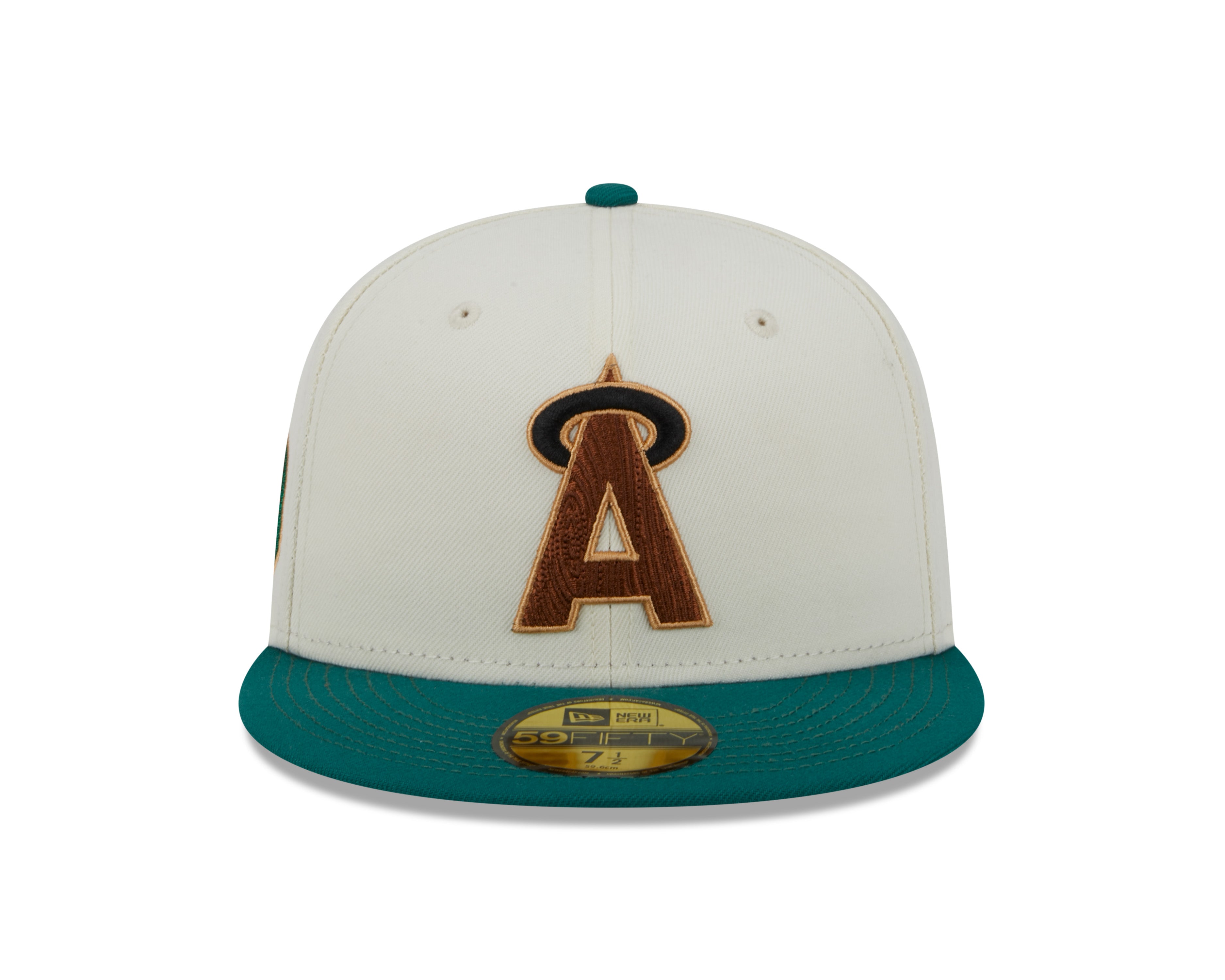 New Era - 59Fifty Fitted Cap - CAMP - California Angels 25th Anniversary - White/Green - Headz Up 