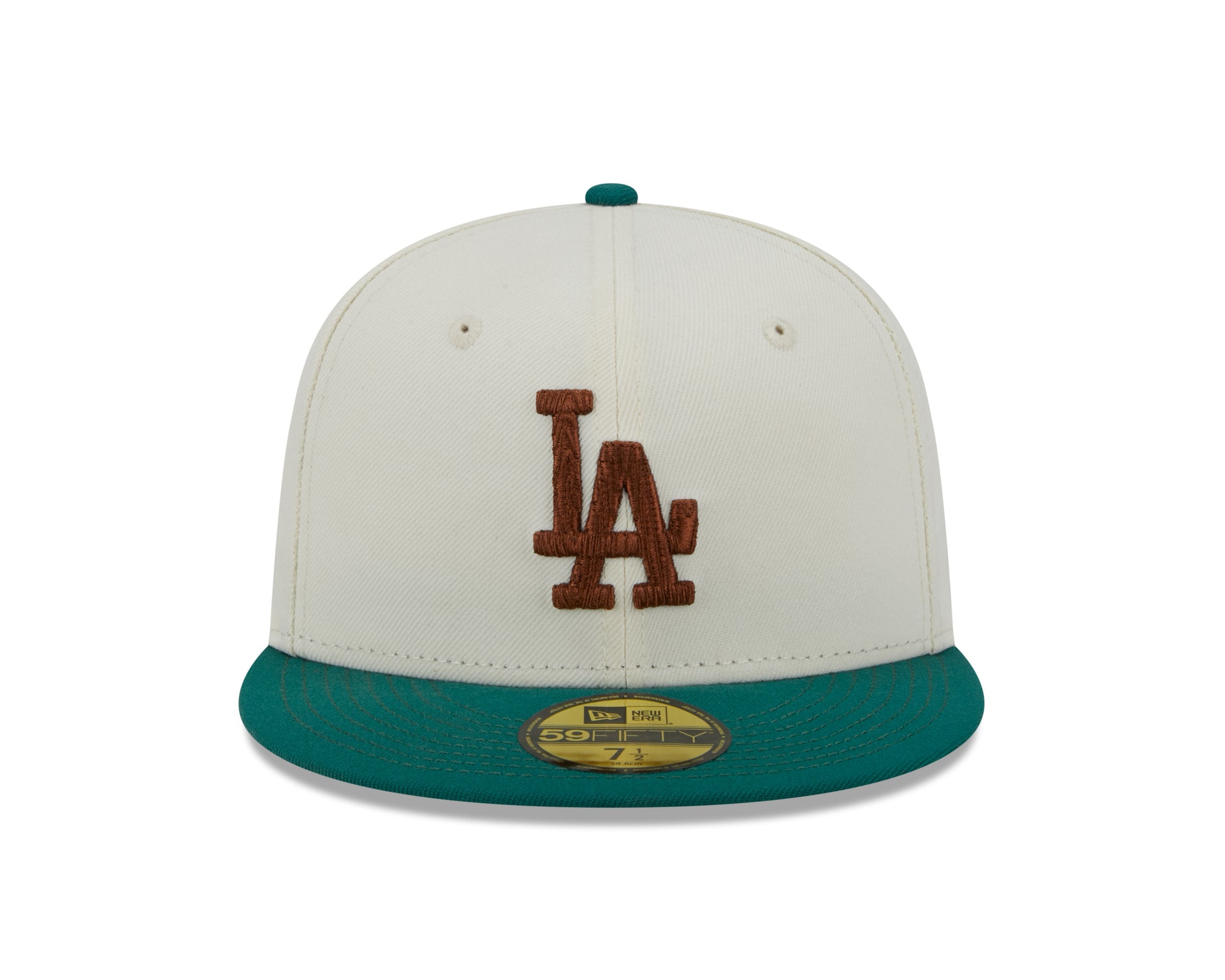 New Era - 59Fifty Fitted Cap - CAMP - Los Angeles Dodgers 50 Years Anniversary - White/Green - Headz Up 