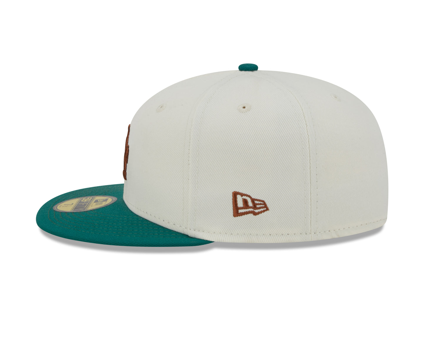 New Era - 59Fifty Fitted Cap - CAMP - Los Angeles Dodgers 50 Years Anniversary - White/Green - Headz Up 