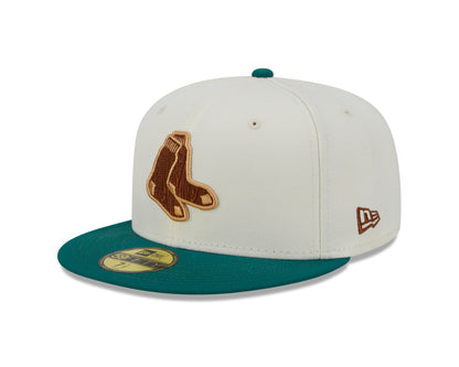 New Era - 59Fifty Fitted Cap - CAMP - Boston Red Sox WS 1967 - White/Green - Headz Up 