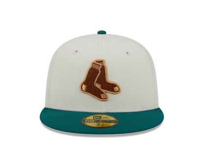 New Era - 59Fifty Fitted Cap - CAMP - Boston Red Sox WS 1967 - White/Green - Headz Up 