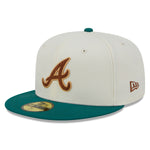 New Era - 59Fifty Fitted Cap - CAMP - Atlanta Braves 30th - White/Green - Headz Up 