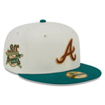 New Era - 59Fifty Fitted Cap - CAMP - Atlanta Braves 30th - White/Green - Headz Up 