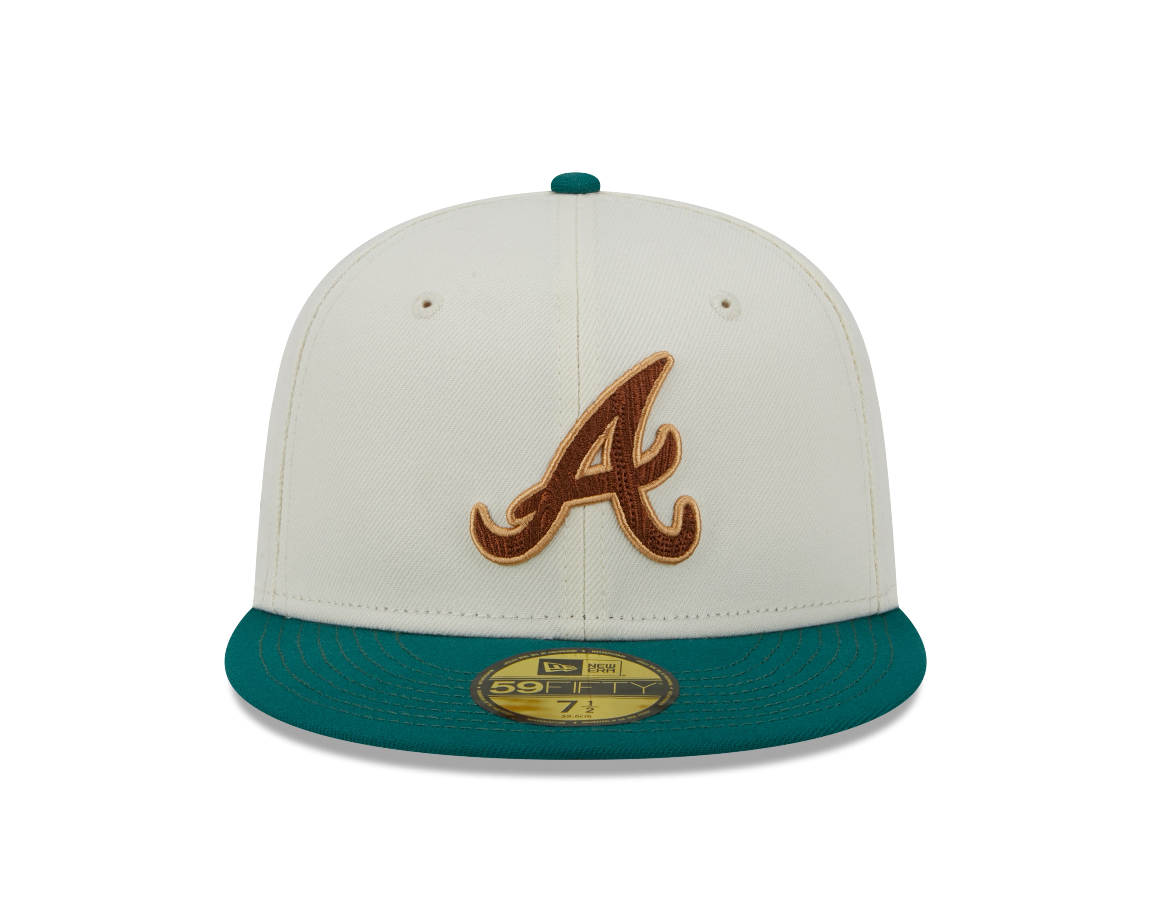 New Era - 59Fifty Fitted Cap - CAMP - Atlanta Braves 30th - White/Green - Headz Up 