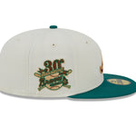 New Era - 59Fifty Fitted Cap - CAMP - Atlanta Braves 30th - White/Green - Headz Up 