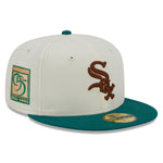 New Era 59Fifty Fitted Cap CAMP Chicago White Sox - White/Green - Headz Up 