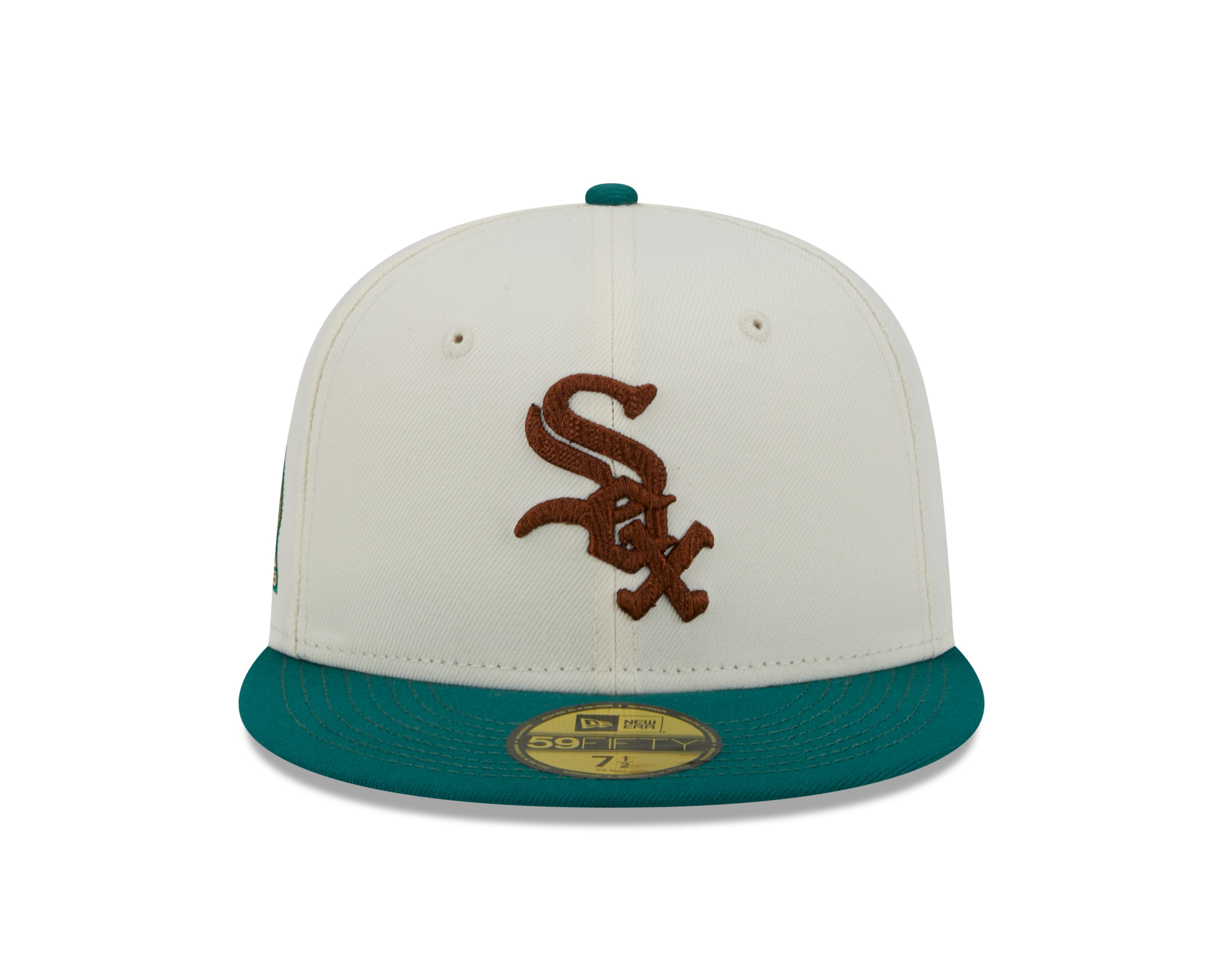 New Era 59Fifty Fitted Cap CAMP Chicago White Sox - White/Green - Headz Up 