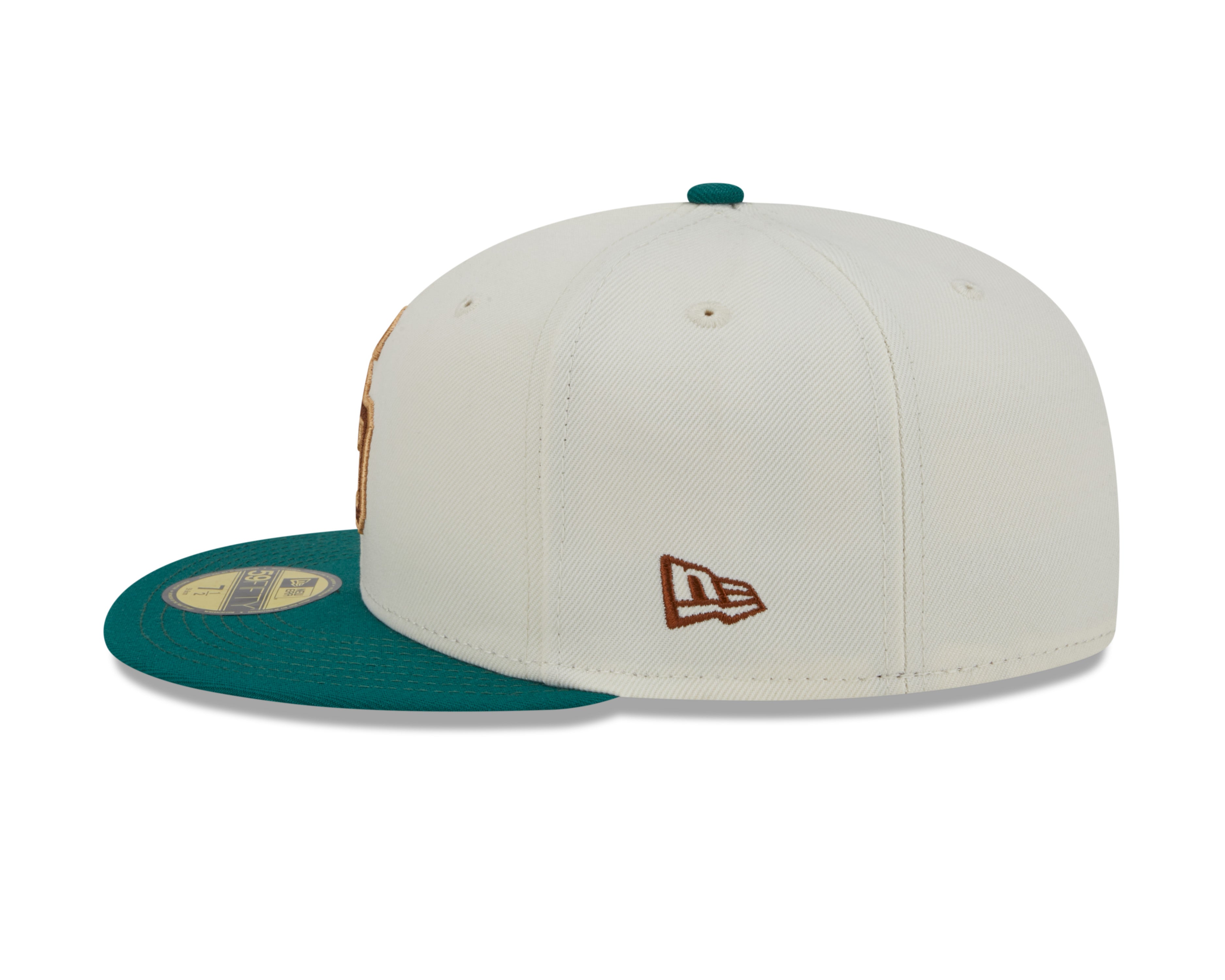 New Era - 59Fifty Fitted Cap - CAMP - San Diego Padres 49th Anniversary - White/Green - Headz Up 