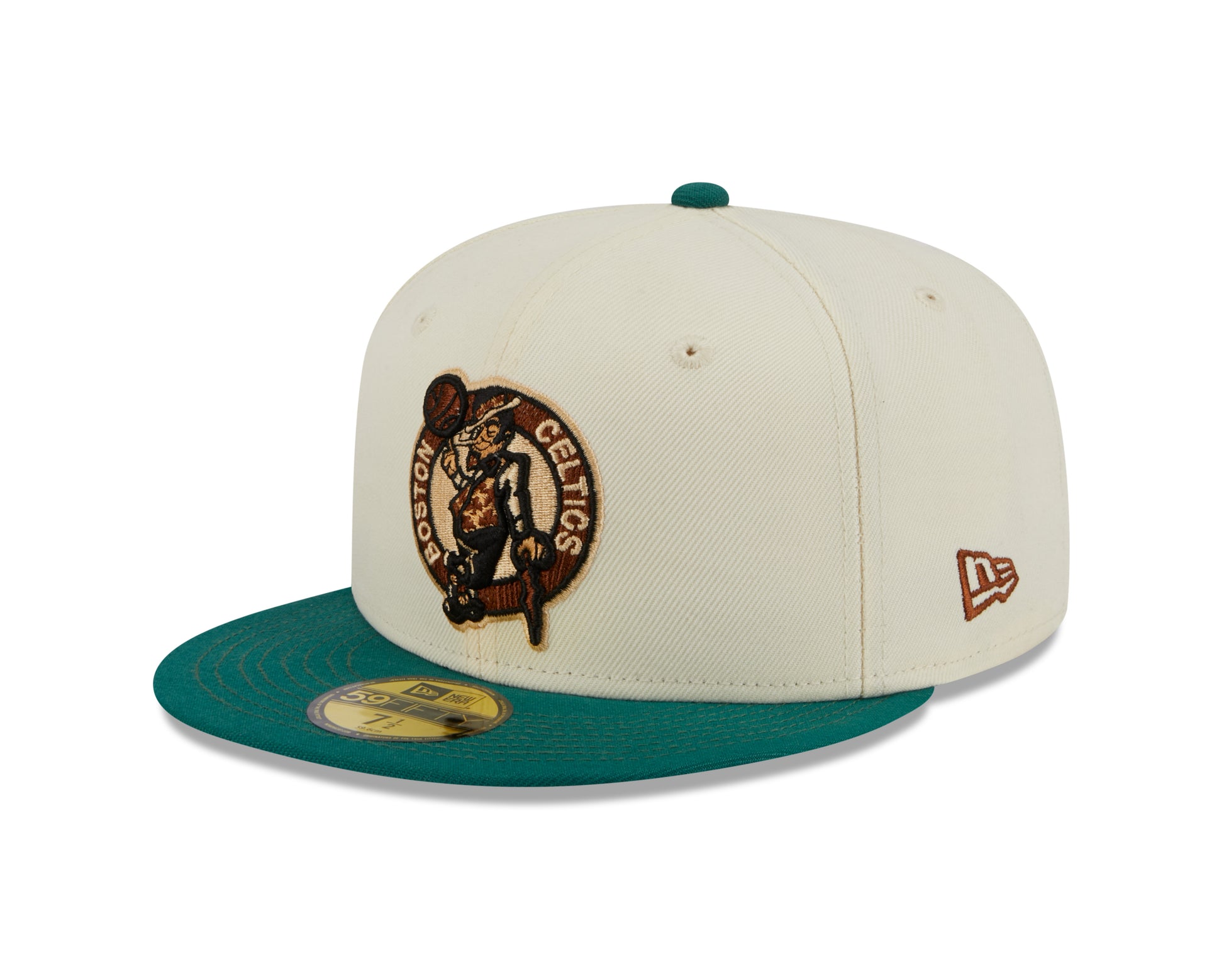 New Era - 59Fifty Fitted Cap - CAMP - Boston Celtics - White/Green - Headz Up 