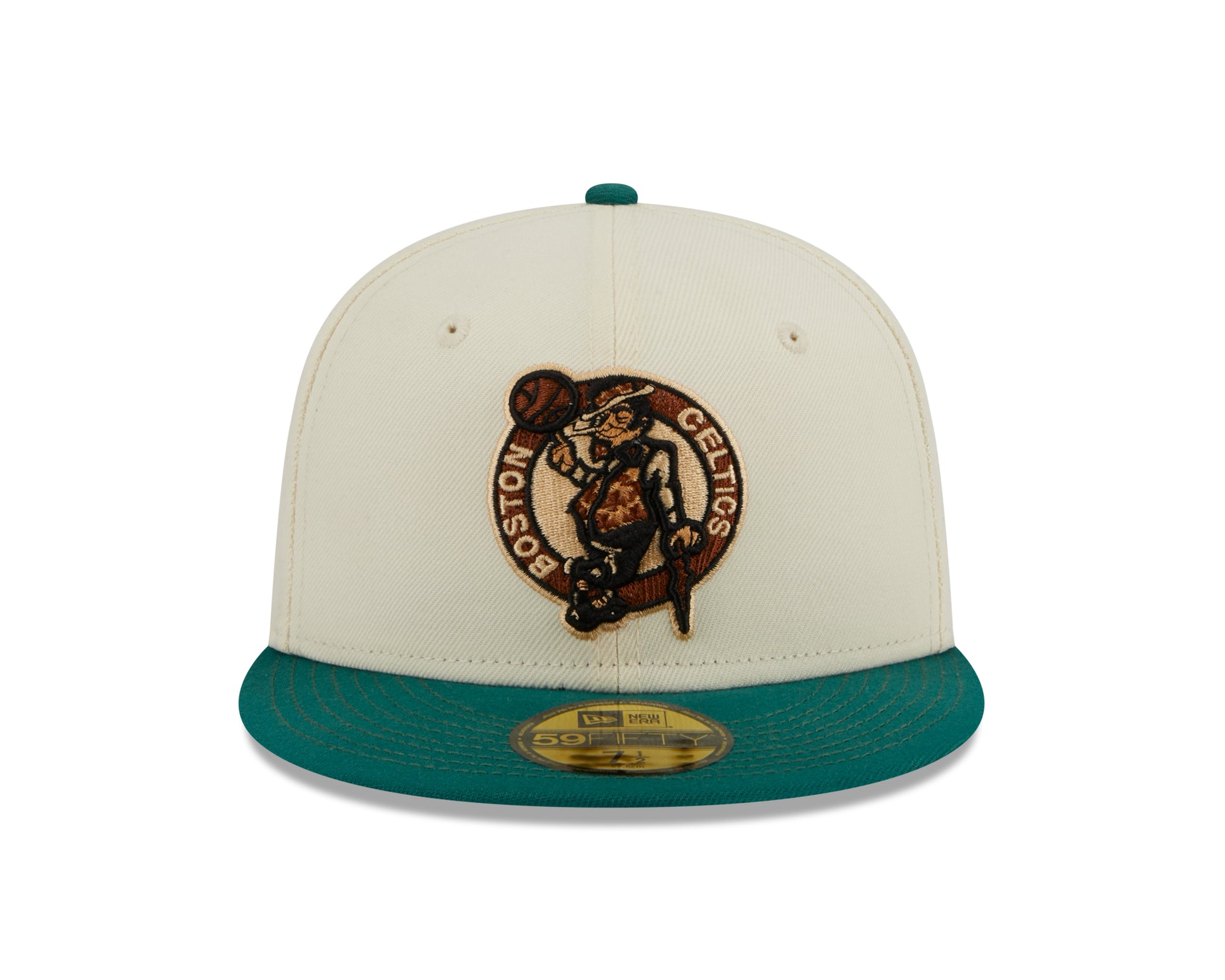 New Era - 59Fifty Fitted Cap - CAMP - Boston Celtics - White/Green - Headz Up 