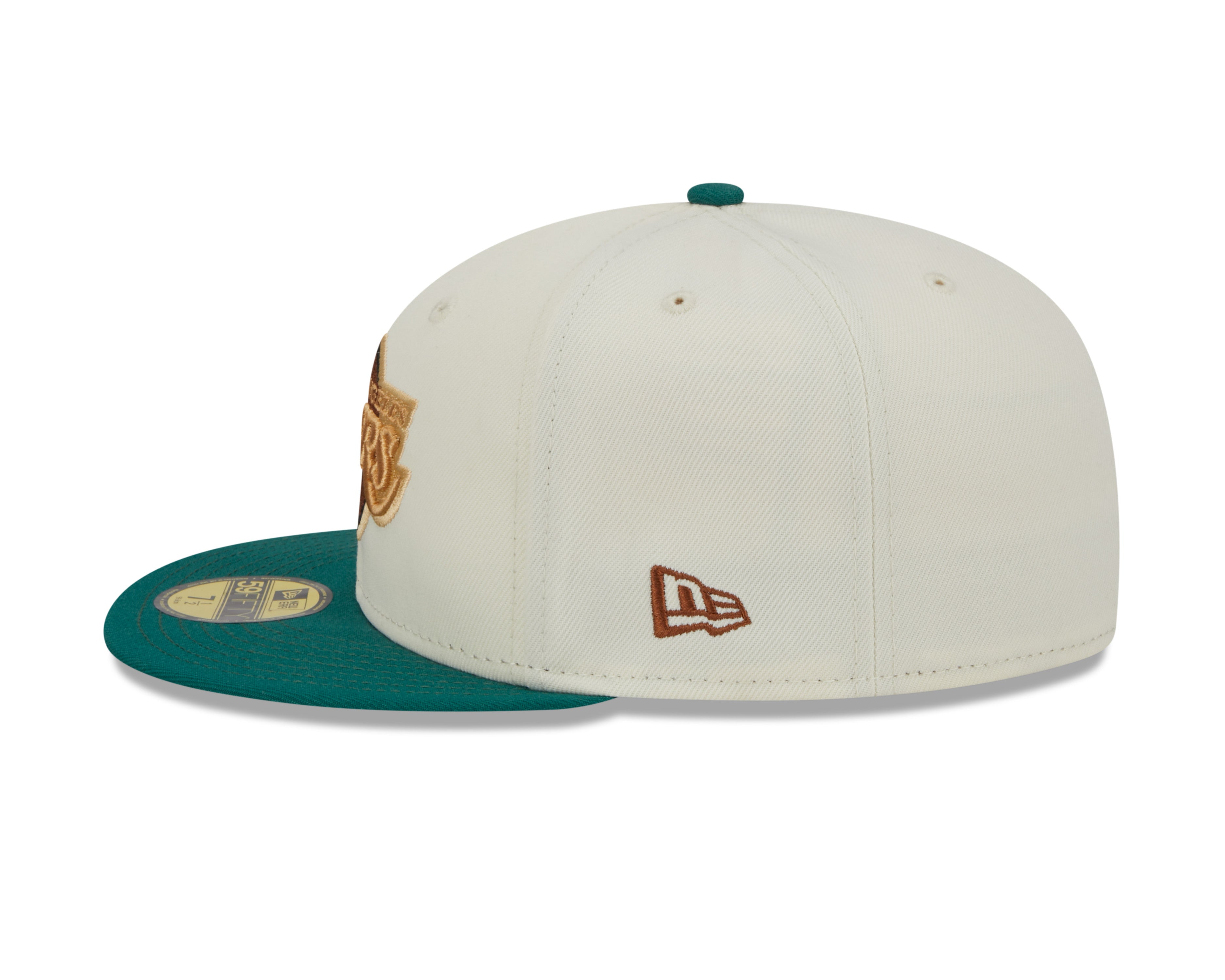 New Era - 59Fifty Fitted Cap - CAMP - Los Angeles Lakers - White/Green - Headz Up 
