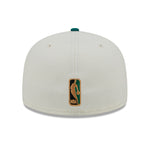New Era - 59Fifty Fitted Cap - CAMP - Chicago Bulls - White/Green - Headz Up 
