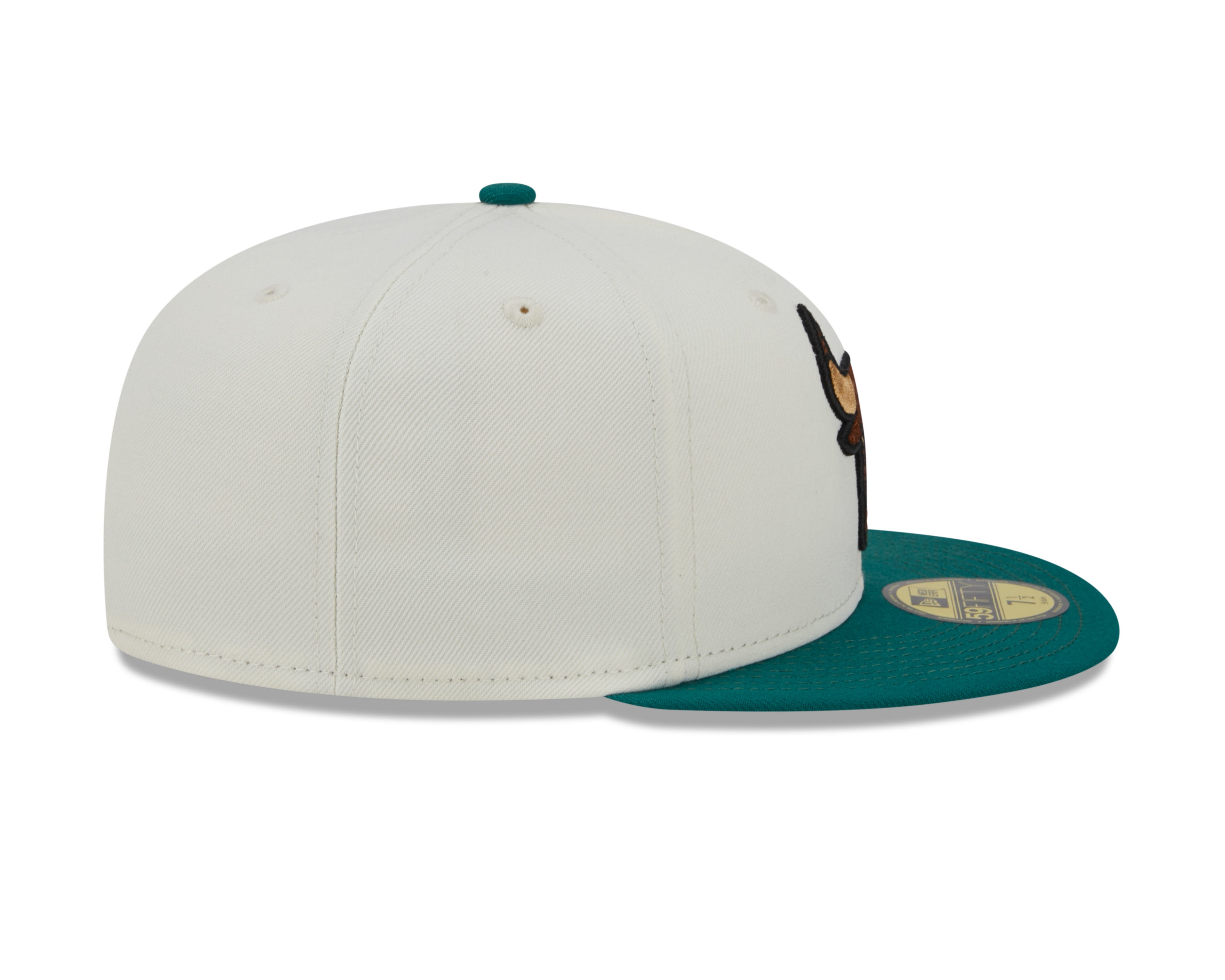 New Era - 59Fifty Fitted Cap - CAMP - Chicago Bulls - White/Green - Headz Up 