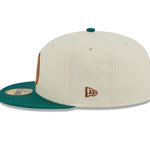 New Era - 59Fifty Fitted Cap - CAMP - Golden State Warriors - White/Green - Headz Up 