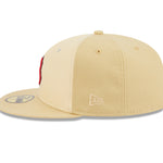New Era - 59Fifty Fitted Cap - RAFFIA FRONT - Boston Red Sox - Sand - Headz Up 