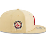 New Era - 59Fifty Fitted Cap - RAFFIA FRONT - Boston Red Sox - Sand - Headz Up 
