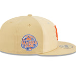 New Era - 59Fifty Fitted Cap - RAFFIA FRONT - New York Mets - Sand - Headz Up 