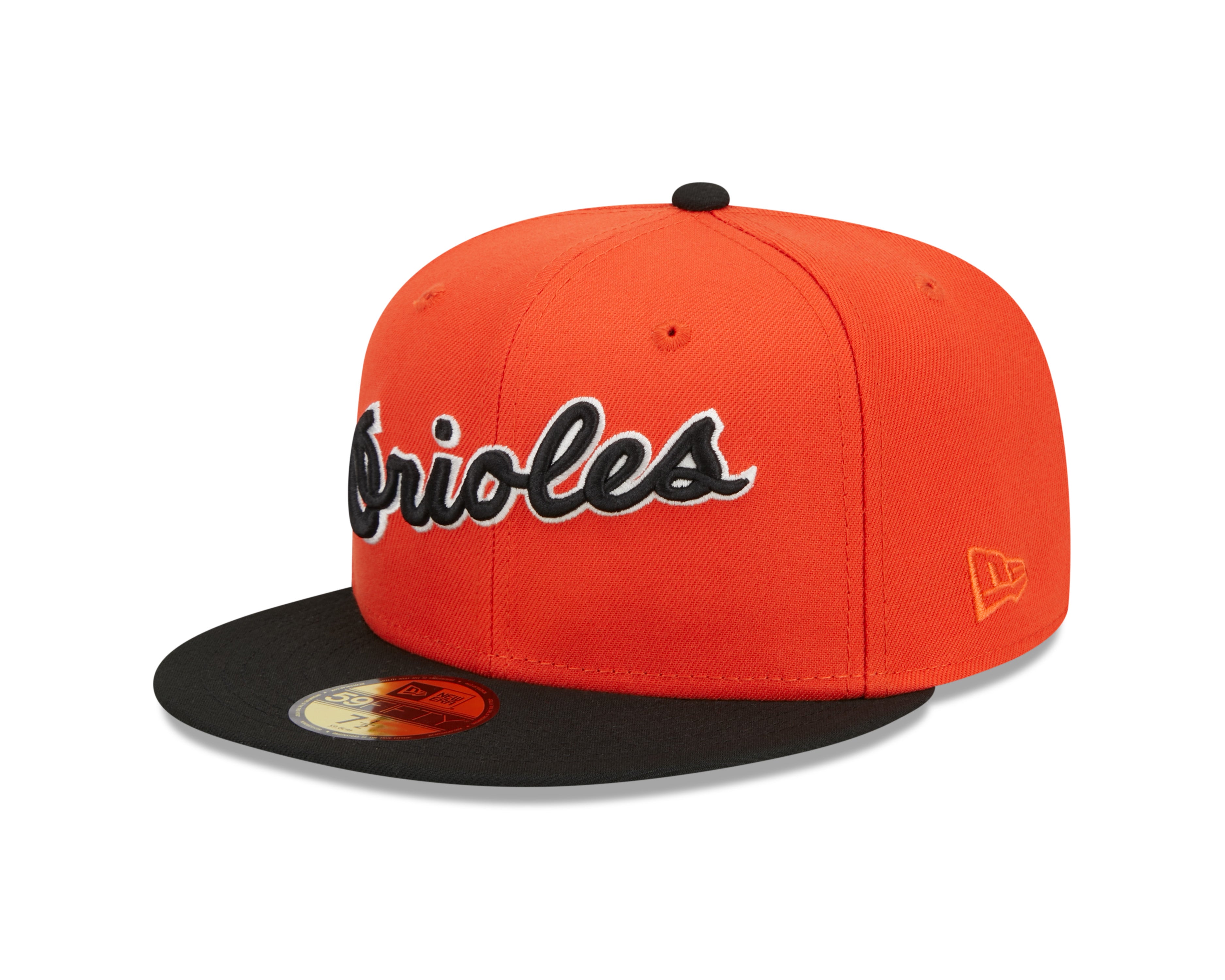 New Era - Baltimore Orioles 59Fifty Fitted Retro Script - OTC - Headz Up 