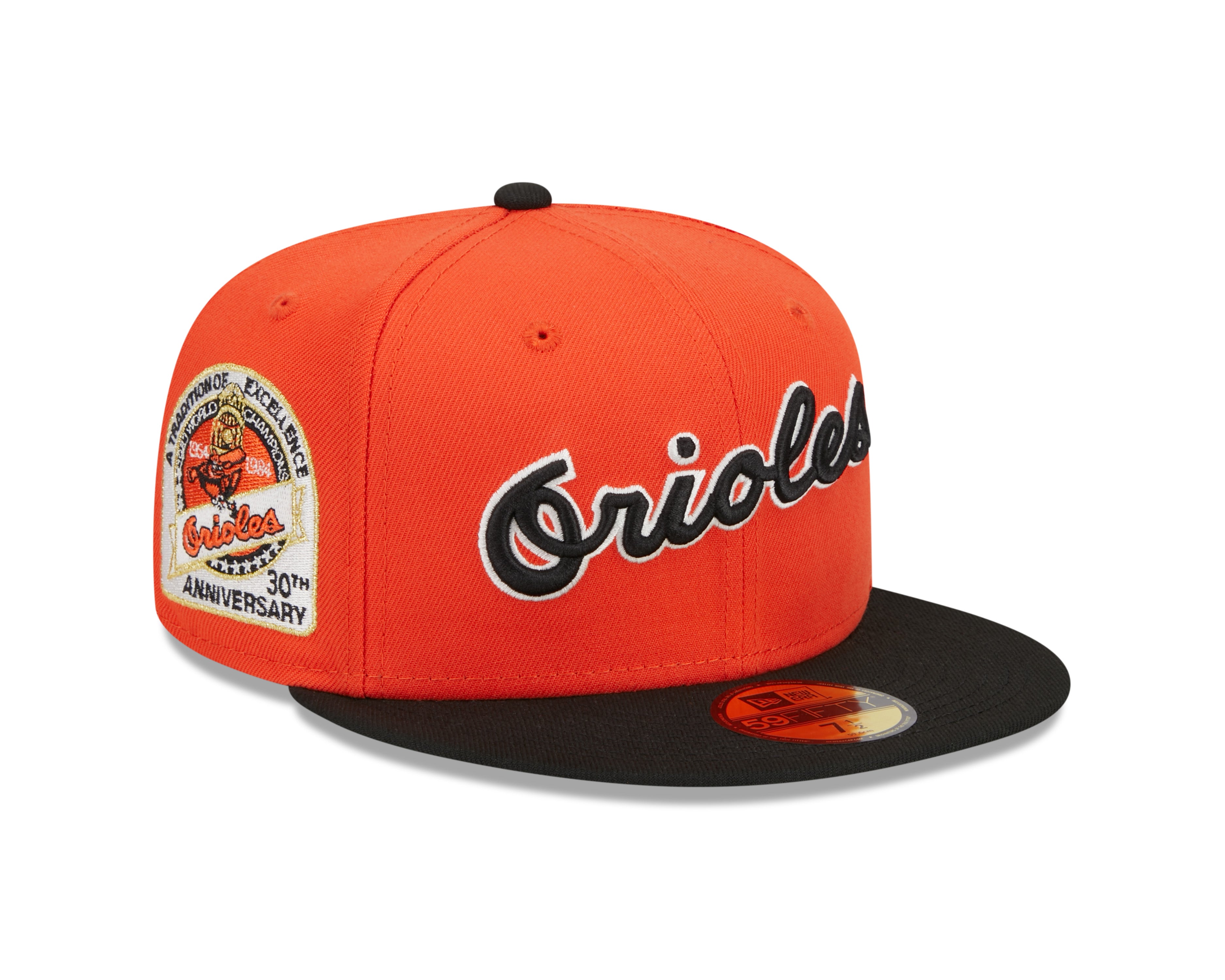 New Era - Baltimore Orioles 59Fifty Fitted Retro Script - OTC - Headz Up 