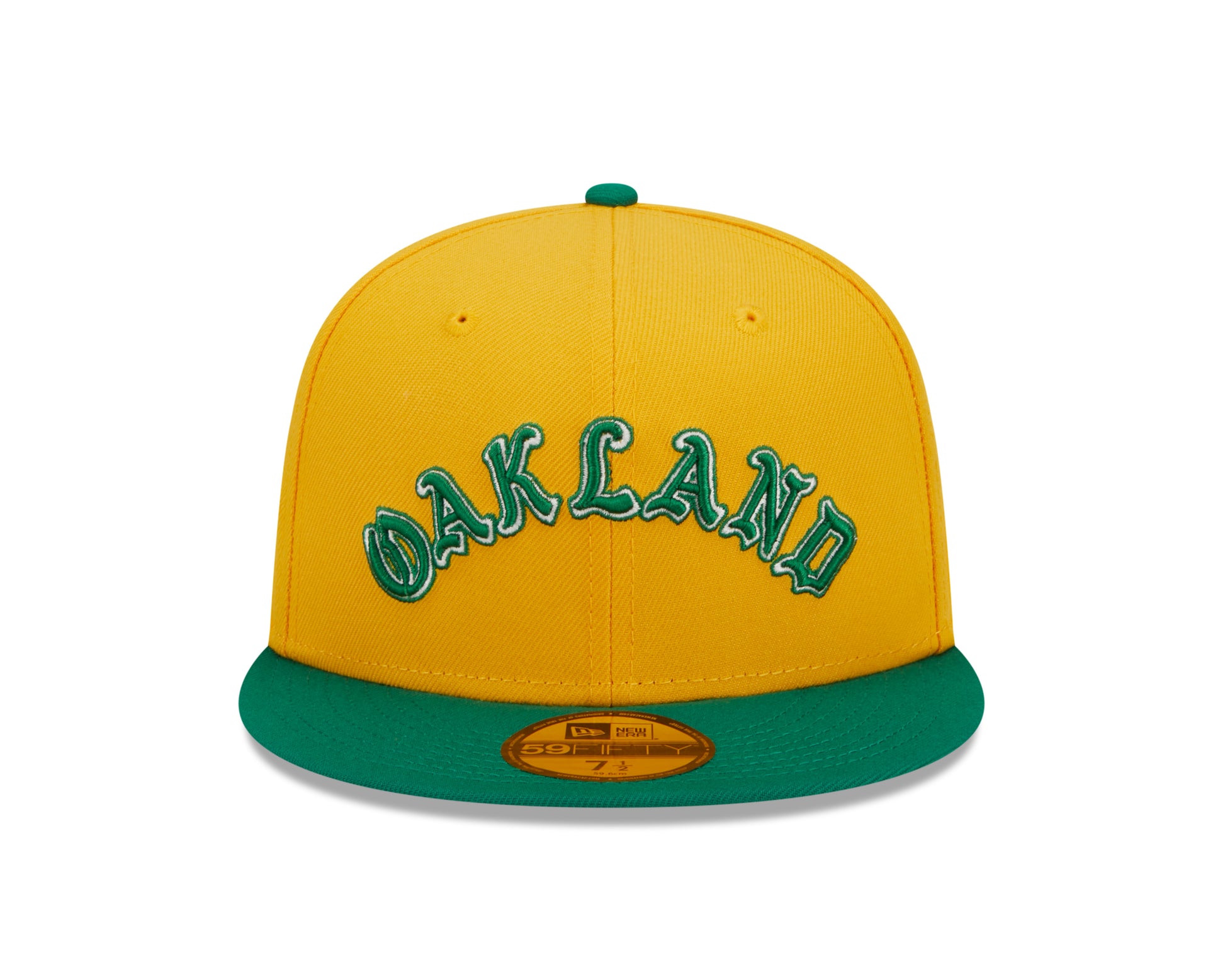 New Era - Oakland Athletics 59Fifty Fitted Retro Script - OTC - Headz Up 