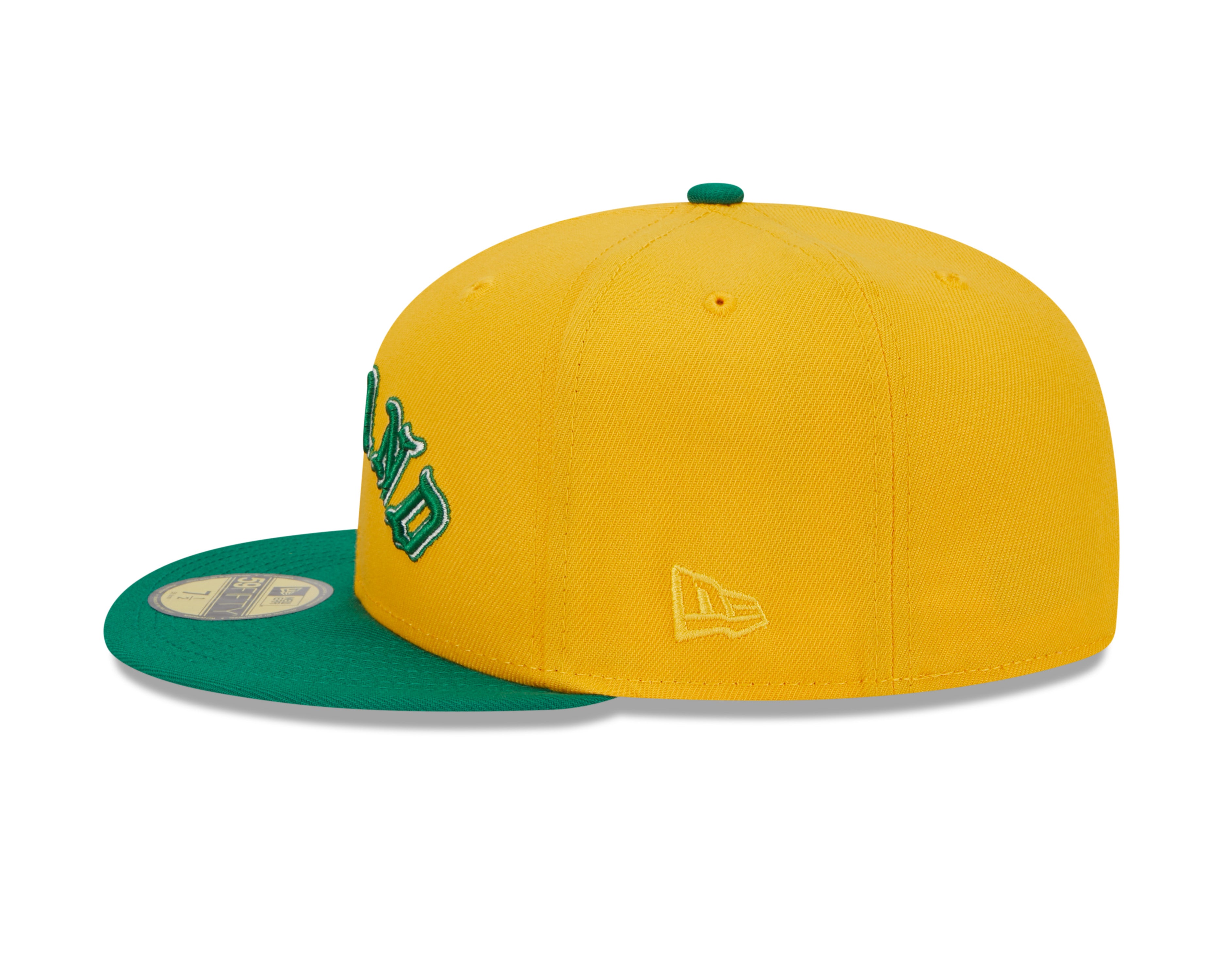 New Era - Oakland Athletics 59Fifty Fitted Retro Script - OTC - Headz Up 