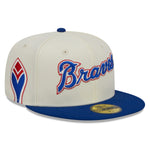 New Era - Atlanta Braves 59Fifty Fitted Retro Script - OTC - Headz Up 