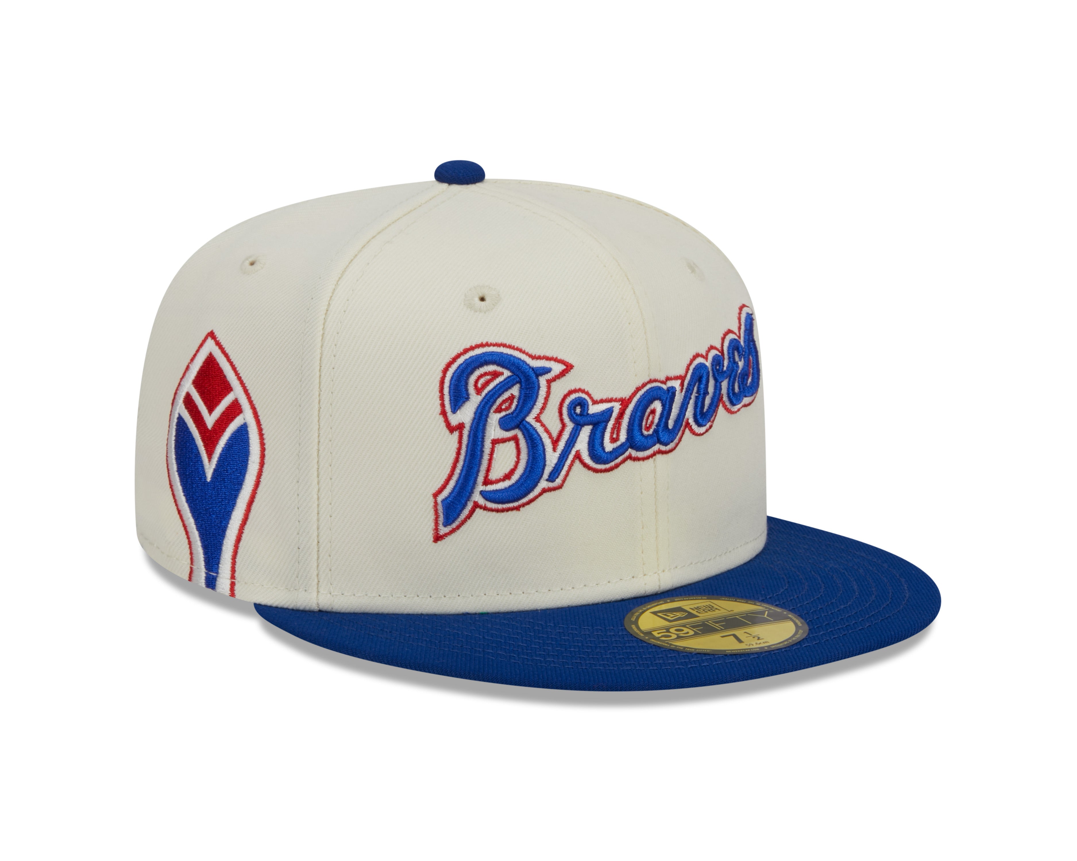 New Era - Atlanta Braves 59Fifty Fitted Retro Script - OTC - Headz Up 