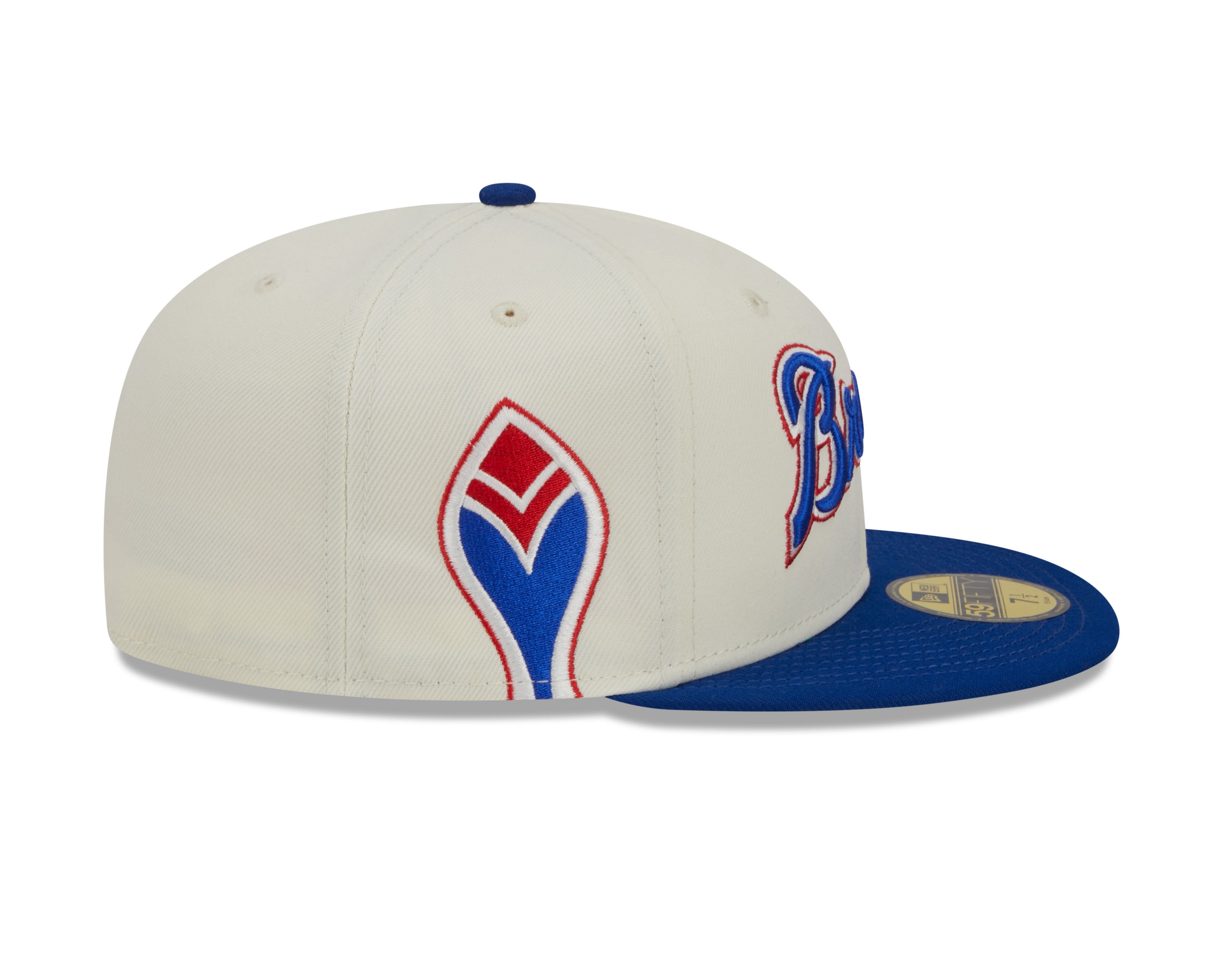 New Era - Atlanta Braves 59Fifty Fitted Retro Script - OTC - Headz Up 