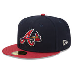 New Era - Atlanta Braves 59Fifty Fitted TEAM SHIMMER - OTC - Headz Up 
