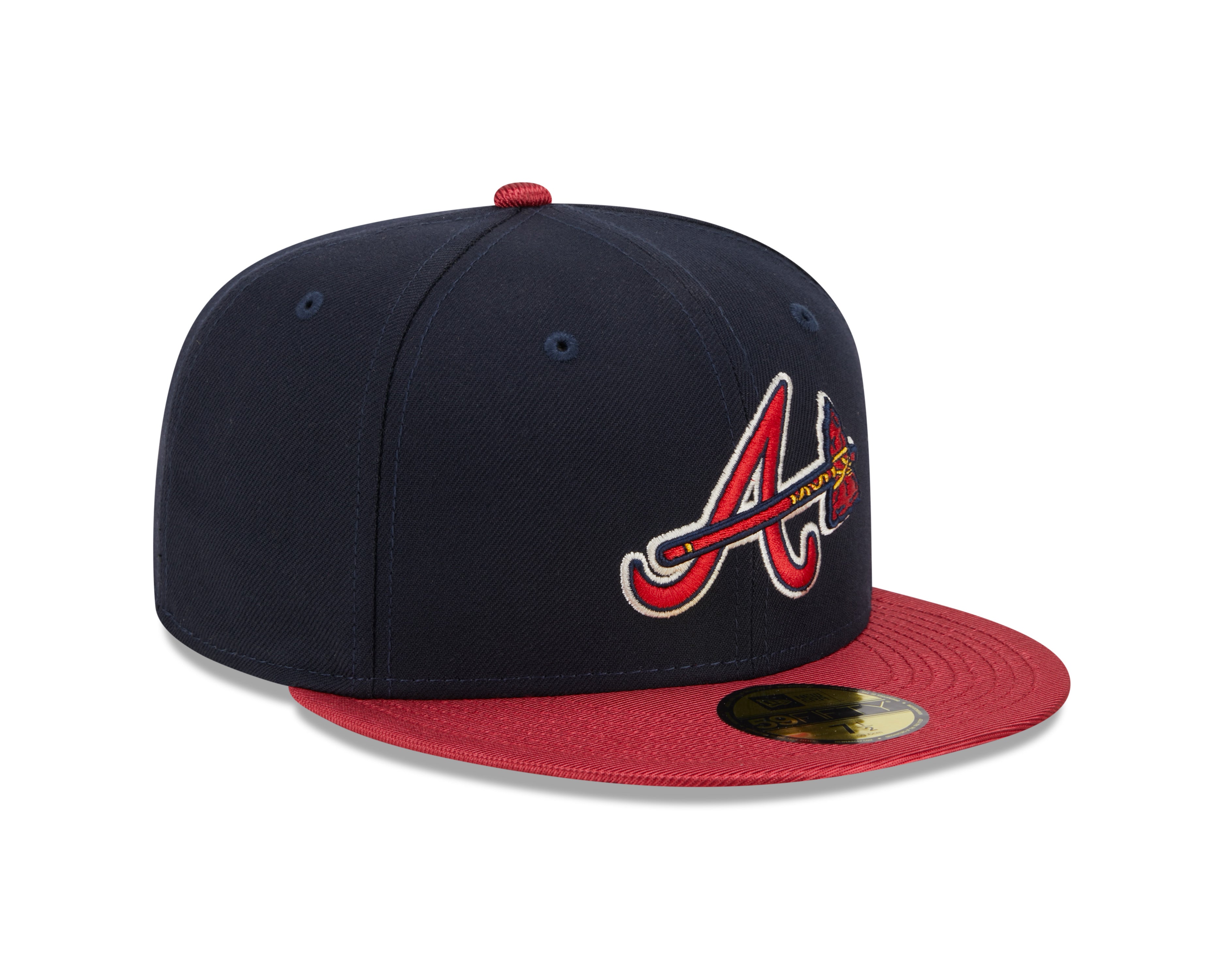 New Era - Atlanta Braves 59Fifty Fitted TEAM SHIMMER - OTC - Headz Up 