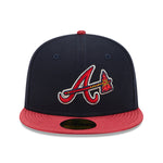 New Era - Atlanta Braves 59Fifty Fitted TEAM SHIMMER - OTC - Headz Up 