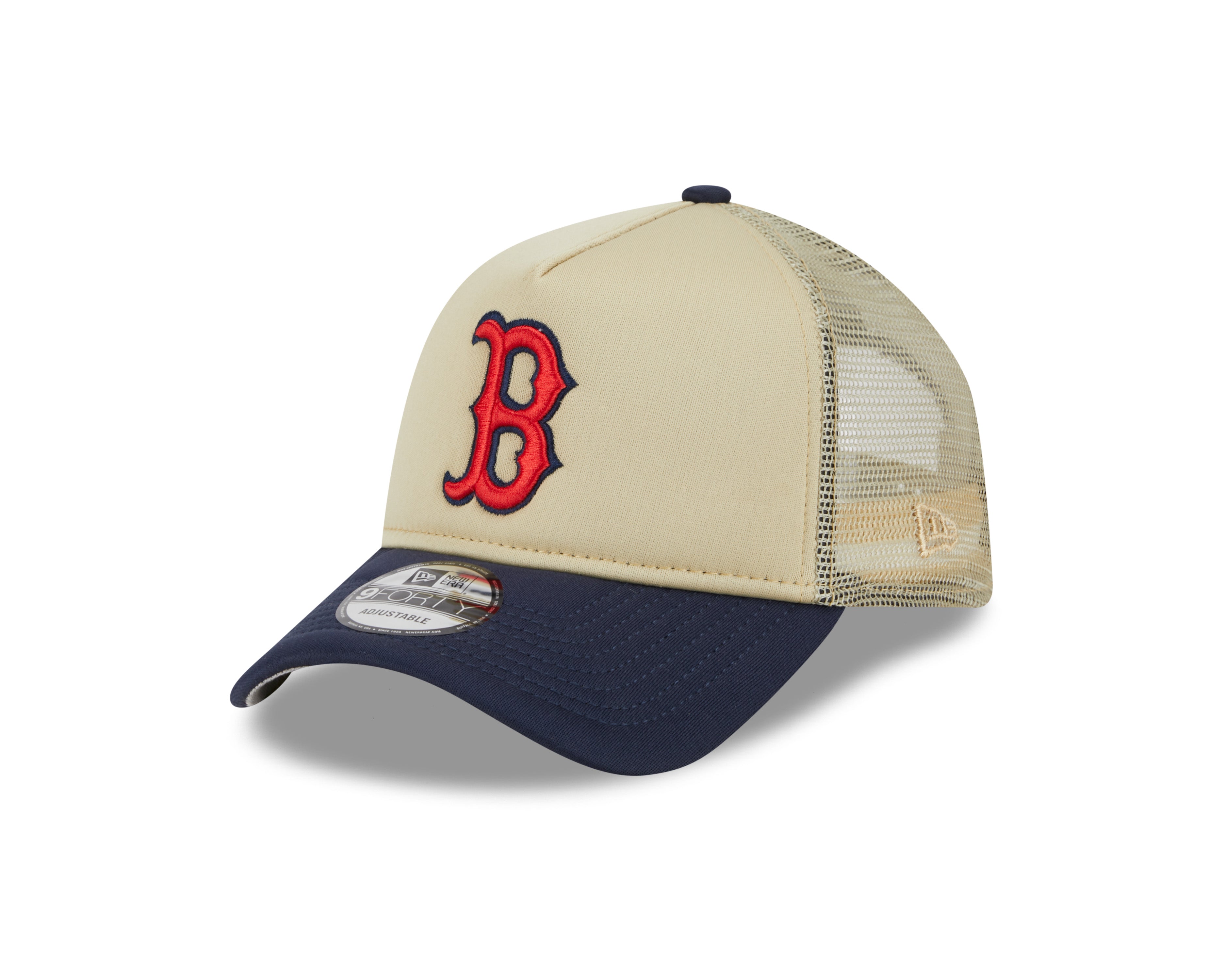 New Era - Boston Red Sox - All Day Trucker - Khaki/Navy - Headz Up 