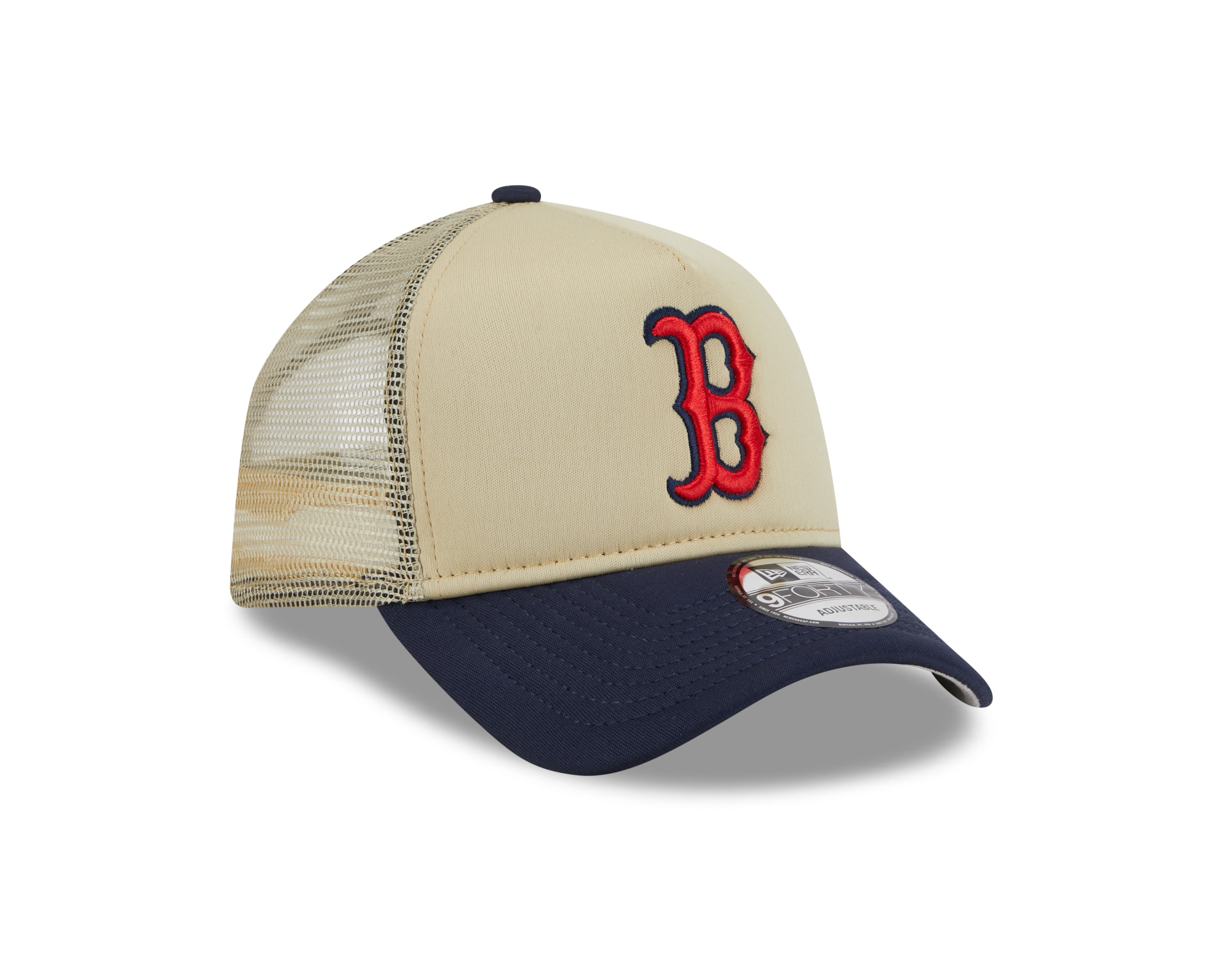 New Era - Boston Red Sox - All Day Trucker - Khaki/Navy - Headz Up 