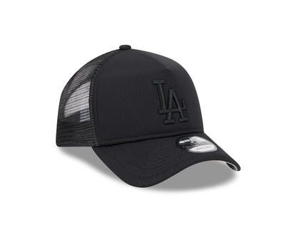 New Era Los Angeles Dodgers All Day Trucker - Black On Black - Headz Up 