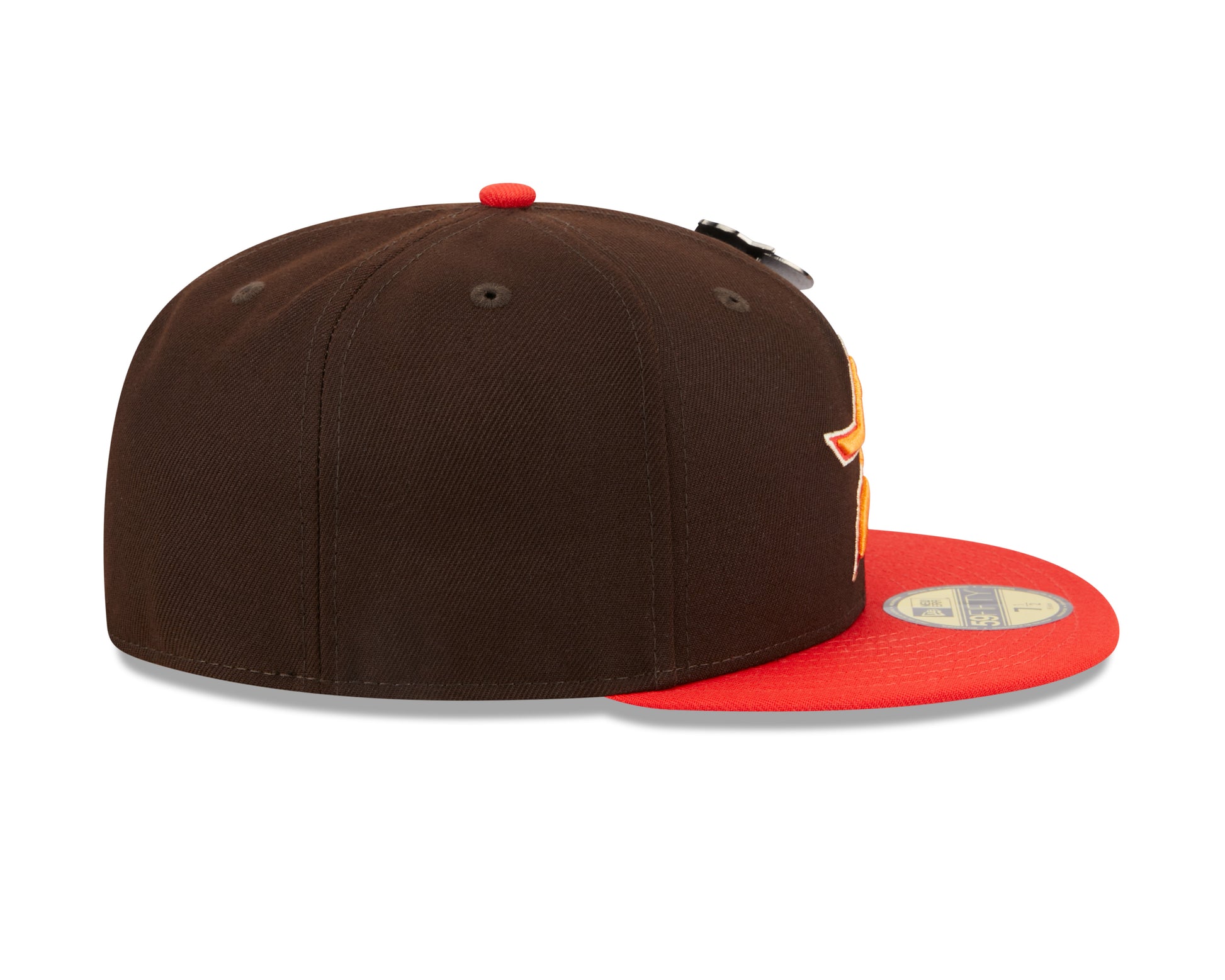New Era 59fifty Fitted Cap Houston Astros Cooperstown THE ELEMENTS - Brown - Headz Up 