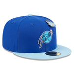 New Era 59fifty Fitted Cap San Francisco Giants Cooperstown THE ELEMENTS - Blue/Sky Blue - Headz Up 