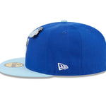 New Era 59fifty Fitted Cap San Francisco Giants Cooperstown THE ELEMENTS - Blue/Sky Blue - Headz Up 