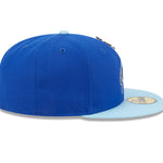 New Era 59fifty Fitted Cap San Francisco Giants Cooperstown THE ELEMENTS - Blue/Sky Blue - Headz Up 