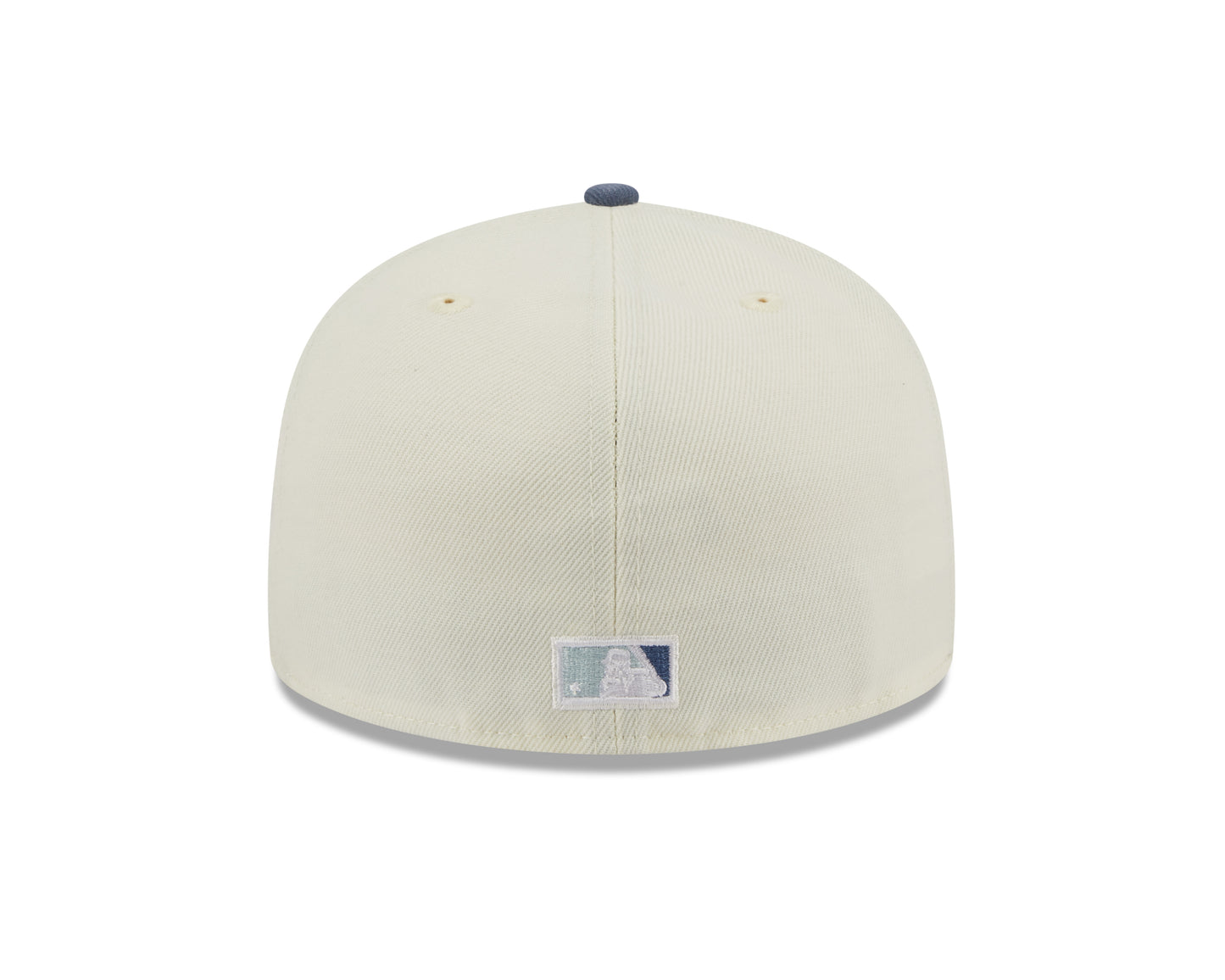 New Era 59fifty Fitted Cap Anaheim Angels Cooperstown THE ELEMENTS - Chrome White/Blue - Headz Up 
