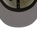 New Era 59fifty Fitted Cap Anaheim Angels Cooperstown THE ELEMENTS - Chrome White/Blue - Headz Up 