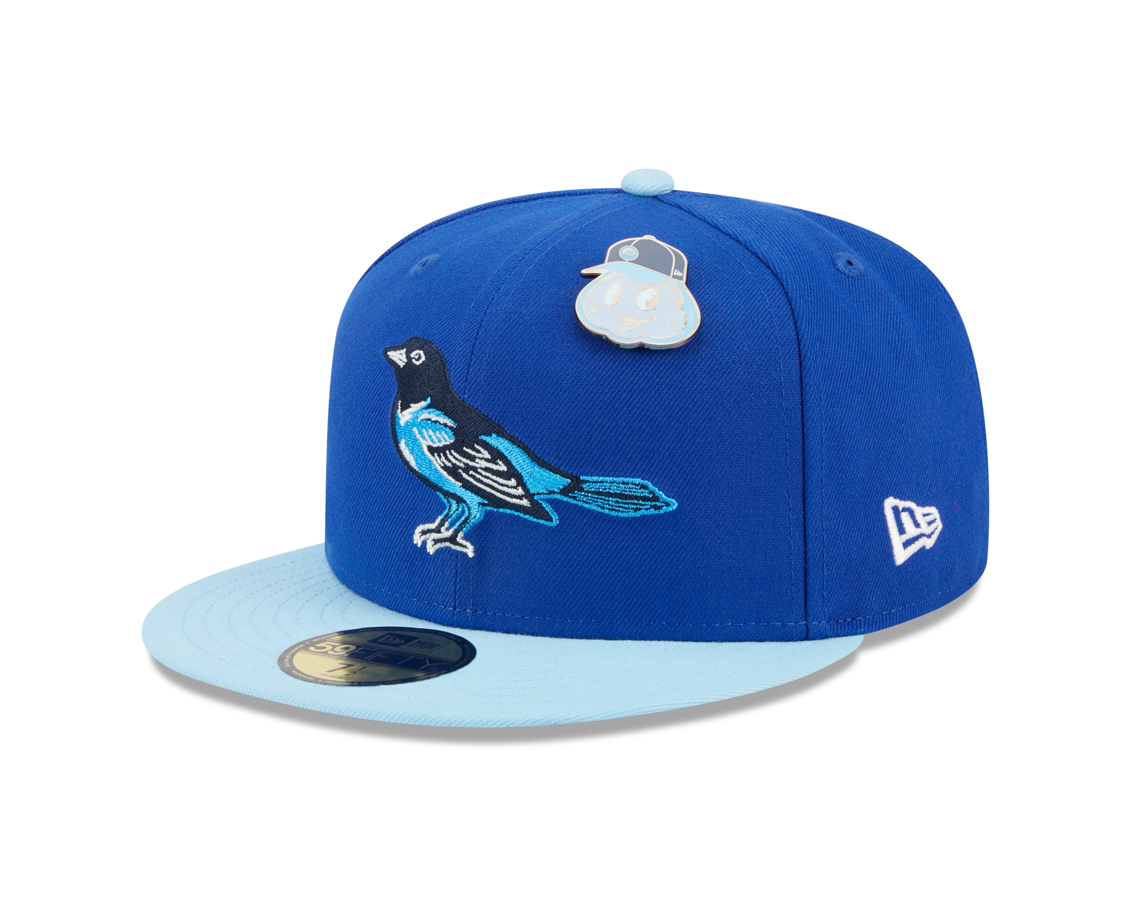 New Era 59fifty Fitted Cap Baltimore Orioles Cooperstown THE ELEMENTS - Blue/Sky Blue - Headz Up 