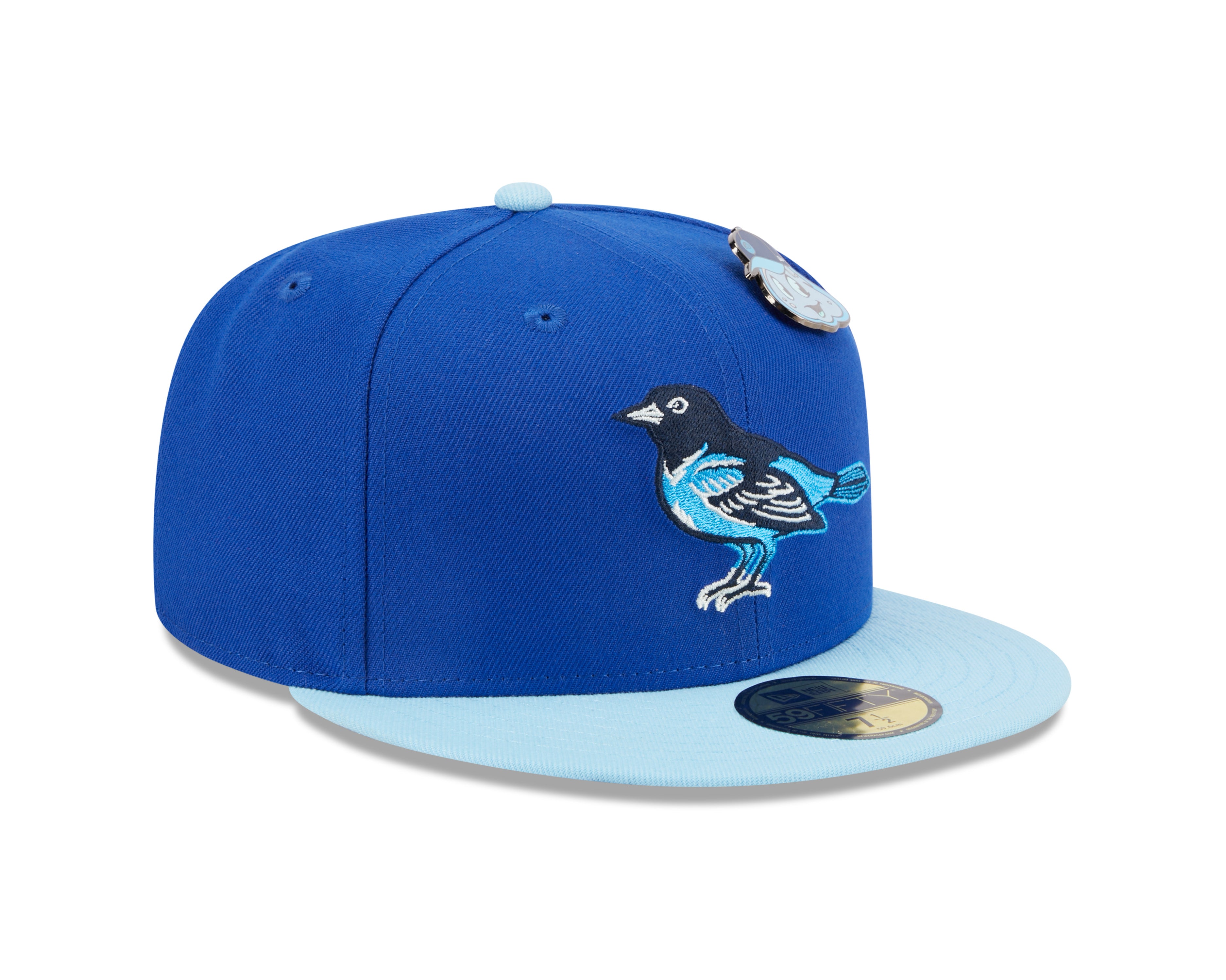 New Era 59fifty Fitted Cap Baltimore Orioles Cooperstown THE ELEMENTS - Blue/Sky Blue - Headz Up 