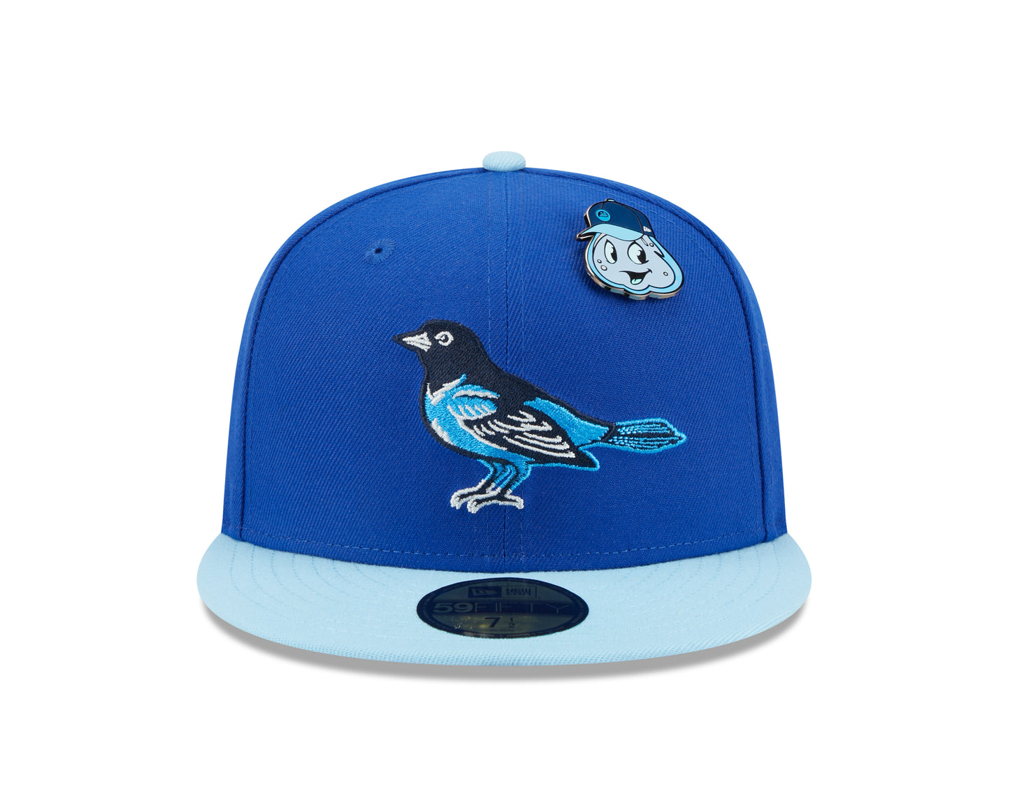 New Era 59fifty Fitted Cap Baltimore Orioles Cooperstown THE ELEMENTS - Blue/Sky Blue - Headz Up 