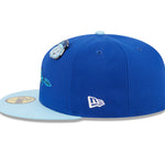 New Era 59fifty Fitted Cap Baltimore Orioles Cooperstown THE ELEMENTS - Blue/Sky Blue - Headz Up 