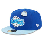 New Era 59fifty Fitted Cap Los Angeles Lakers THE ELEMENTS - Blue/Sky Blue - Headz Up 
