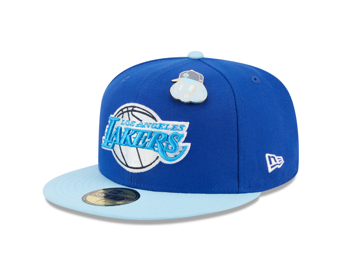 New Era 59fifty Fitted Cap Los Angeles Lakers THE ELEMENTS - Blue/Sky Blue - Headz Up 