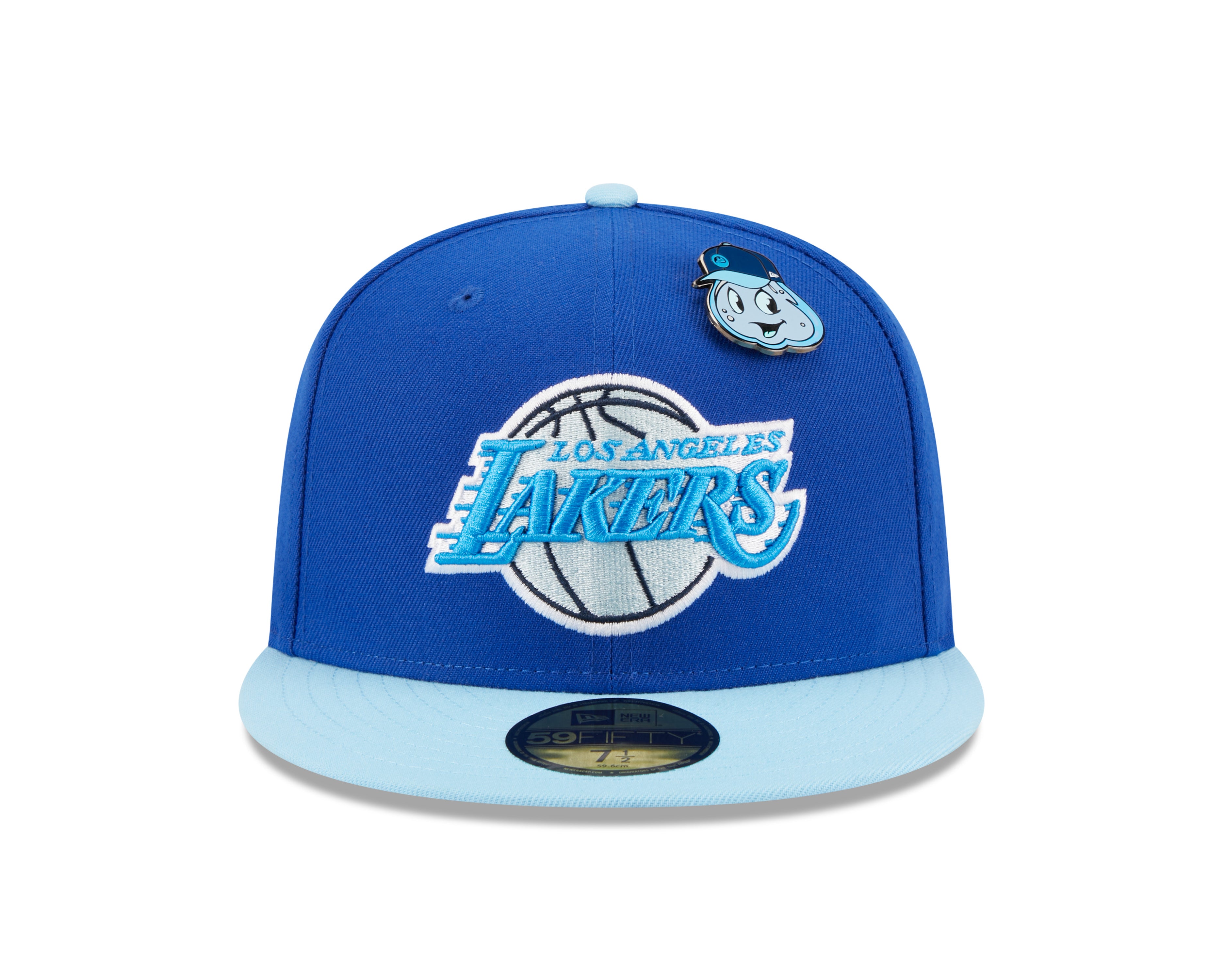 New Era 59fifty Fitted Cap Los Angeles Lakers THE ELEMENTS - Blue/Sky Blue - Headz Up 