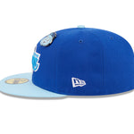 New Era 59fifty Fitted Cap Los Angeles Lakers THE ELEMENTS - Blue/Sky Blue - Headz Up 