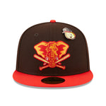 New Era 59fifty Fitted Cap Oakland Athletics Cooperstown THE ELEMENTS - Brown - Headz Up 