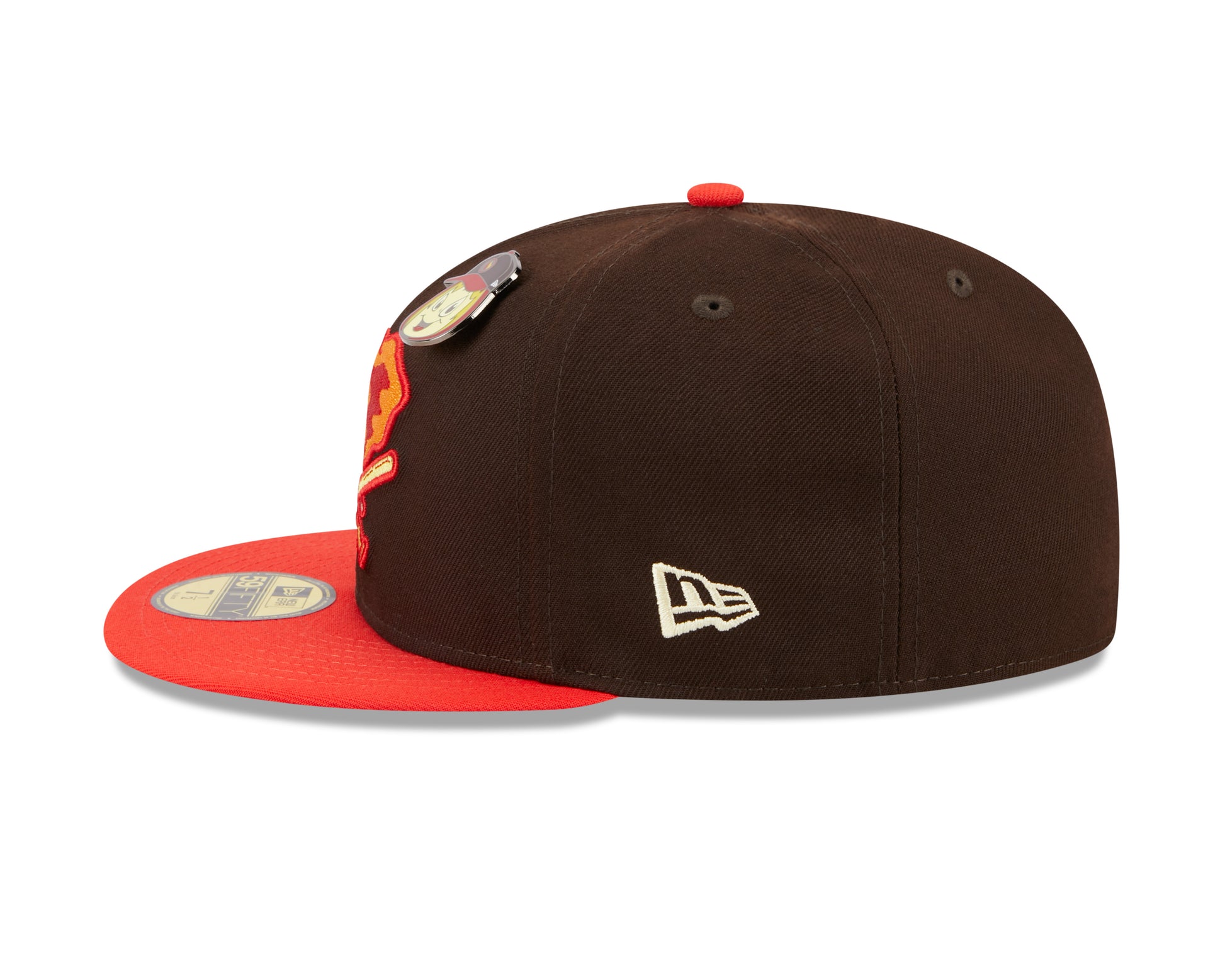 New Era 59fifty Fitted Cap Oakland Athletics Cooperstown THE ELEMENTS - Brown - Headz Up 